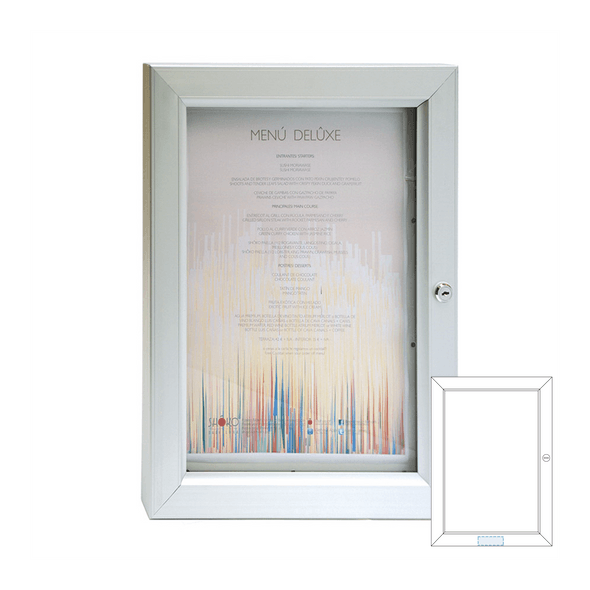 Světelný držák menu Din-A3 Metal